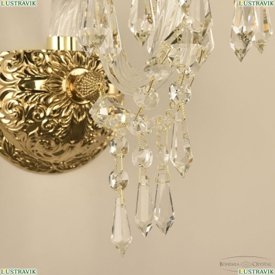 Бра 16203B/1/141 G ★ Bohemia Ivele Crystal — купить в интернет магазине «Люстравик»☀