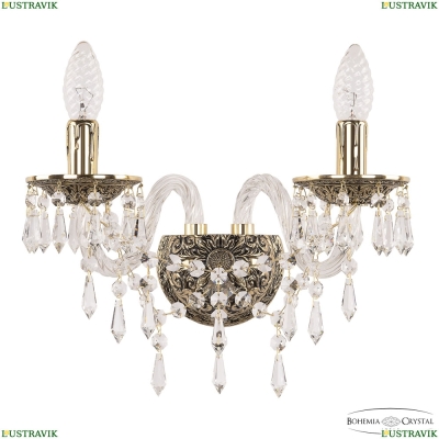 Бра 16203B/2/141 GB ★ Bohemia Ivele Crystal — купить в интернет магазине «Люстравик»☀
