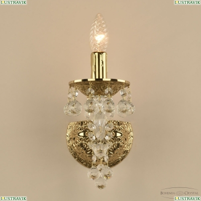 Бра 16209B/1/141 G ★ Bohemia Ivele Crystal — купить в интернет магазине «Люстравик»☀