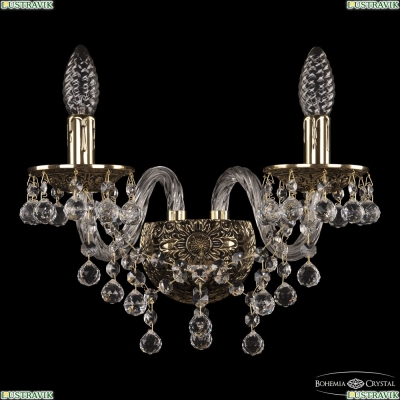 Бра 16209B/2/141 GB ★ Bohemia Ivele Crystal — купить в интернет магазине «Люстравик»☀