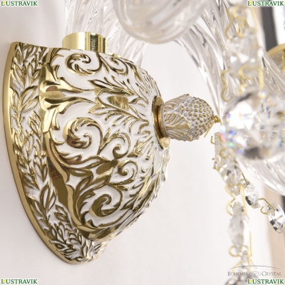 Бра 16209B/3/141 GW ★ Bohemia Ivele Crystal — купить в интернет магазине «Люстравик»☀