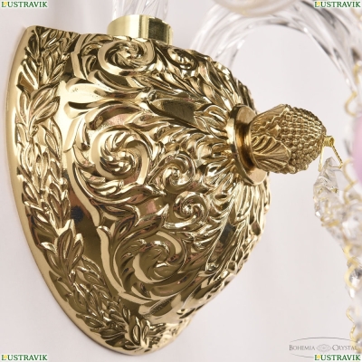 Бра 16210B/2/141 G V7010 ★ Bohemia Ivele Crystal — купить в интернет магазине «Люстравик»☀