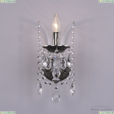Бра 16211B/1/141 NB ★ Bohemia Ivele Crystal — купить в интернет магазине «Люстравик»☀