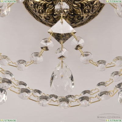 Бра 16211B/2/141 GB ★ Bohemia Ivele Crystal — купить в интернет магазине «Люстравик»☀