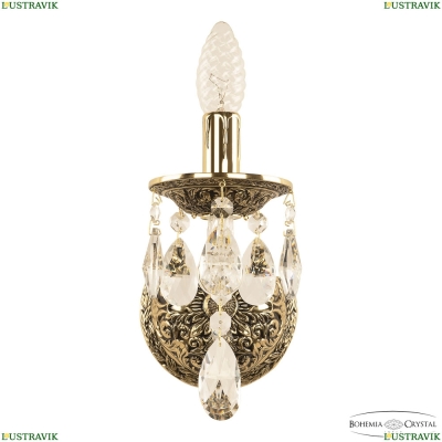 Бра 16213B/1/141 GB ★ Bohemia Ivele Crystal — купить в интернет магазине «Люстравик»☀