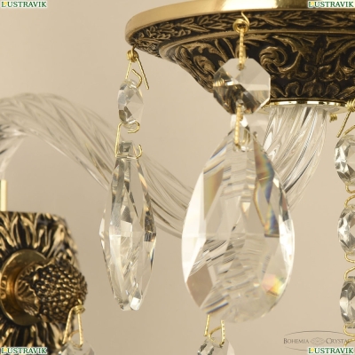 Бра 16213B/1/141 GB ★ Bohemia Ivele Crystal — купить в интернет магазине «Люстравик»☀