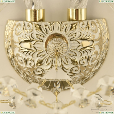 Бра 16213B/2/141 GW ★ Bohemia Ivele Crystal — купить в интернет магазине «Люстравик»☀