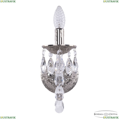 Бра 16215B/1/141 Ni ★ Bohemia Ivele Crystal — купить в интернет магазине «Люстравик»☀