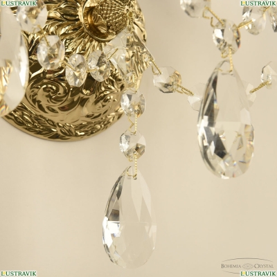 Бра 16215B/2/141 G ★ Bohemia Ivele Crystal — купить в интернет магазине «Люстравик»☀