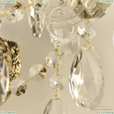 Бра 16215B/3/141 GB ★ Bohemia Ivele Crystal — купить в интернет магазине «Люстравик»☀