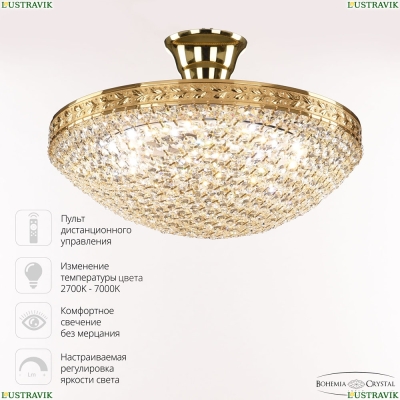 Люстра 19321/35IV/LED-DIM G ★ Bohemia Ivele Crystal — купить в интернет магазине «Люстравик»☀