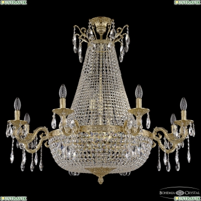 Люстра 2111H201/8/100IV/Y1 G ★ Bohemia Ivele Crystal — купить в интернет магазине «Люстравик»☀