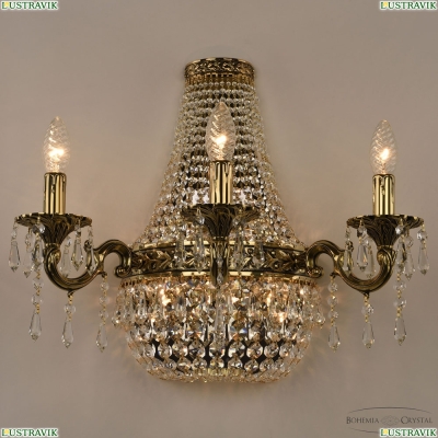 Бра 2201H201B/3/47IV GB ★ Bohemia Ivele Crystal — купить в интернет магазине «Люстравик»☀