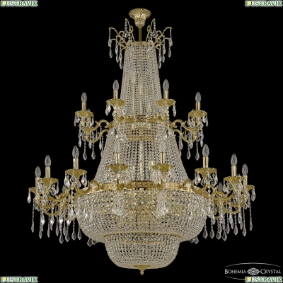 Люстра 2210H201/16+8/132IV/2D/Y1 G ★ Bohemia Ivele Crystal — купить в интернет магазине «Люстравик»☀