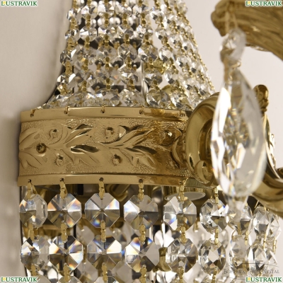 Бра 2211H201B/2/35IV G ★ Bohemia Ivele Crystal — купить в интернет магазине «Люстравик»☀