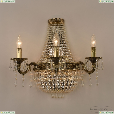 Бра 2227H201B/3/47IV GB ★ Bohemia Ivele Crystal — купить в интернет магазине «Люстравик»☀