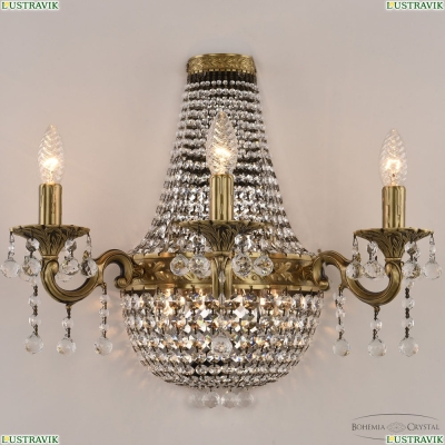 Бра 2228H201B/3/47IV FP ★ Bohemia Ivele Crystal — купить в интернет магазине «Люстравик»☀