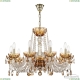 Люстра 5402/10/240 G Amber/M-1H K721 ★ Bohemia Ivele Crystal — купить в интернет магазине «Люстравик»☀