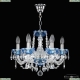 Люстра 5402/6/141 Ni Aquamarine/M-1G ★ Bohemia Ivele Crystal — купить в интернет магазине «Люстравик»☀