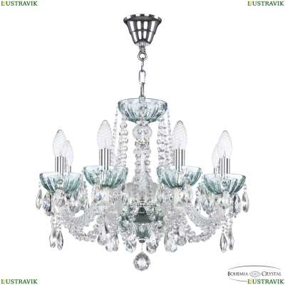 Люстра 5402/8/165 Ni Birusa/M-1H ★ Bohemia Ivele Crystal — купить в интернет магазине «Люстравик»☀