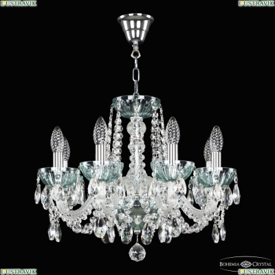 Люстра 5402/8/165 Ni Birusa/M-1H ★ Bohemia Ivele Crystal — купить в интернет магазине «Люстравик»☀