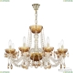Люстра 5402/8/240 G Amber/M-1F K721 ★ Bohemia Ivele Crystal — купить в интернет магазине «Люстравик»☀