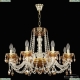 Люстра 5402/8/240 G Amber/M-1F K721 ★ Bohemia Ivele Crystal — купить в интернет магазине «Люстравик»☀