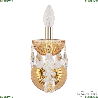 Бра 5402B/1/141 G Amber/M-1G ★ Bohemia Ivele Crystal — купить в интернет магазине «Люстравик»☀