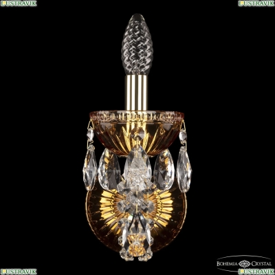Бра 5402B/1/141 G Amber/M-1G ★ Bohemia Ivele Crystal — купить в интернет магазине «Люстравик»☀