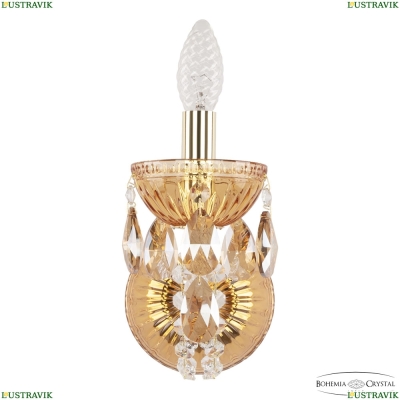 Бра 5402B/1/141 G Amber/M-1G K721 ★ Bohemia Ivele Crystal — купить в интернет магазине «Люстравик»☀