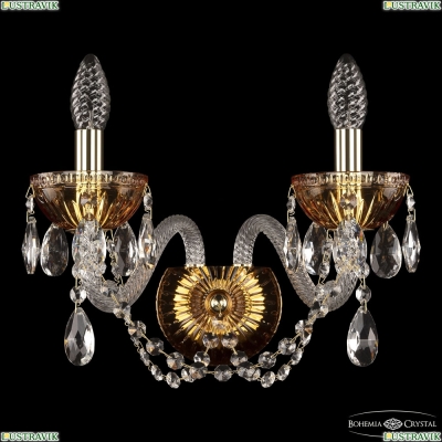Бра 5402B/2/165 G Amber/M-1G ★ Bohemia Ivele Crystal — купить в интернет магазине «Люстравик»☀