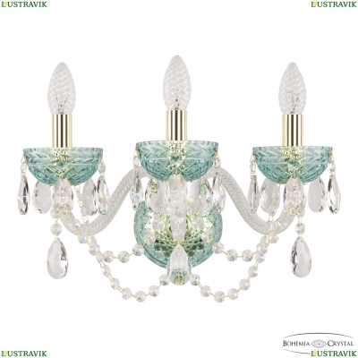 Бра 5402B/3/165 G Birusa/M-1F ★ Bohemia Ivele Crystal — купить в интернет магазине «Люстравик»☀