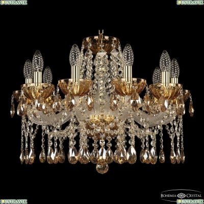 Люстра 5413/10/200 G Amber/M-1H K721 ★ Bohemia Ivele Crystal — купить в интернет магазине «Люстравик»☀