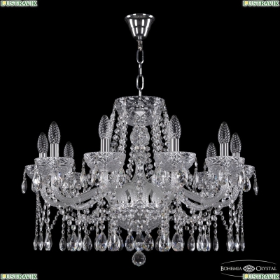 Люстра 5413/10/240 Ni Clear/M-1F ★ Bohemia Ivele Crystal — купить в интернет магазине «Люстравик»☀