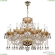 Люстра 5413/10+5/240 G Amber/M-1G ★ Bohemia Ivele Crystal — купить в интернет магазине «Люстравик»☀