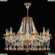 Люстра 5413/12/300 G Amber/M-1F K721 ★ Bohemia Ivele Crystal — купить в интернет магазине «Люстравик»☀