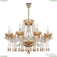 Люстра 5413/8/240 G Amber/M-1G K721 ★ Bohemia Ivele Crystal — купить в интернет магазине «Люстравик»☀