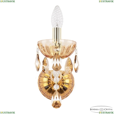 Бра 5413B/1/165 G Amber/M-1H K721 ★ Bohemia Ivele Crystal — купить в интернет магазине «Люстравик»☀