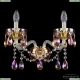 Бра 5413B/2/165 G Shampan/M-1H K777 ★ Bohemia Ivele Crystal — купить в интернет магазине «Люстравик»☀