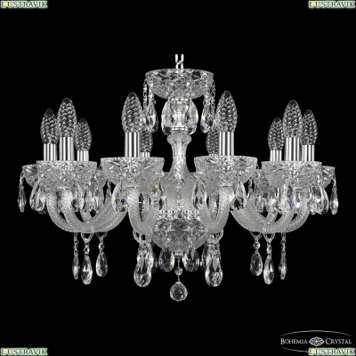Люстра 5417/10/195 Ni Clear/M-1F ★ Bohemia Ivele Crystal — купить в интернет магазине «Люстравик»☀
