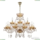 Люстра 5417/10+5/240 G Shampan/M-1H ★ Bohemia Ivele Crystal — купить в интернет магазине «Люстравик»☀