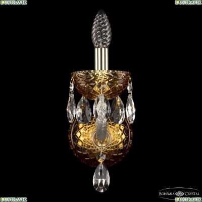 Бра 5417B/1/165 G Amber/M-1F ★ Bohemia Ivele Crystal — купить в интернет магазине «Люстравик»☀