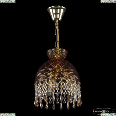Подвесной Светильник 5478/22 G Amber/M-1F Drops K721 ★ Bohemia Ivele Crystal — купить в интернет магазине «Люстравик»☀