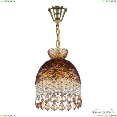Подвесной Светильник 5478/22 G Amber/M-1F Leafs K721 ★ Bohemia Ivele Crystal — купить в интернет магазине «Люстравик»☀