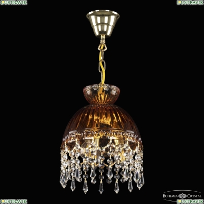 Подвесной Светильник 5478/22 G Amber/M-1G Drops ★ Bohemia Ivele Crystal — купить в интернет магазине «Люстравик»☀
