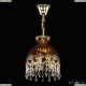 Подвесной Светильник 5478/22 G Amber/M-1G Drops ★ Bohemia Ivele Crystal — купить в интернет магазине «Люстравик»☀