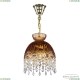 Подвесной Светильник 5478/22 G Amber/M-1G Drops ★ Bohemia Ivele Crystal — купить в интернет магазине «Люстравик»☀