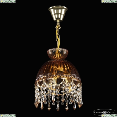 Подвесной Светильник 5478/22 G Amber/M-1G Drops K721 ★ Bohemia Ivele Crystal — купить в интернет магазине «Люстравик»☀