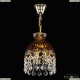 Подвесной Светильник 5478/22 G Amber/M-1G Leafs ★ Bohemia Ivele Crystal — купить в интернет магазине «Люстравик»☀