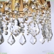 Подвесной Светильник 5478/22 G Amber/M-1G Leafs ★ Bohemia Ivele Crystal — купить в интернет магазине «Люстравик»☀